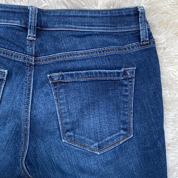 Loft Jean Shorts 💗 Dark Wash - Picture 9 of 14